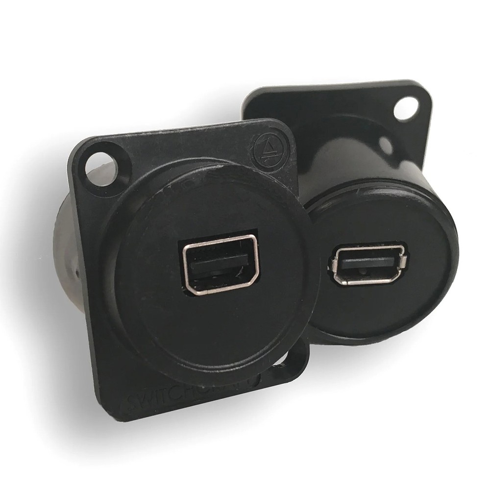 Switchcraft EH Series Panel Mount Mini Displayport to Mini Displayport Feedthru