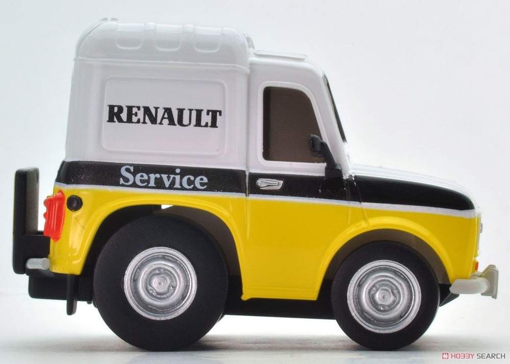 Choro Q Zero Z-46b Renault 4 Fourgonnette Service Car (Plastic Made) Pull Back