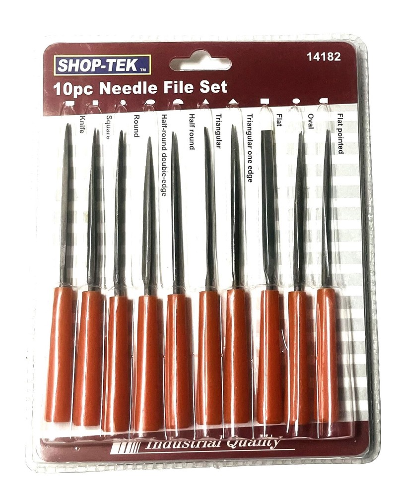 10-Pc Needle File Set, #14182