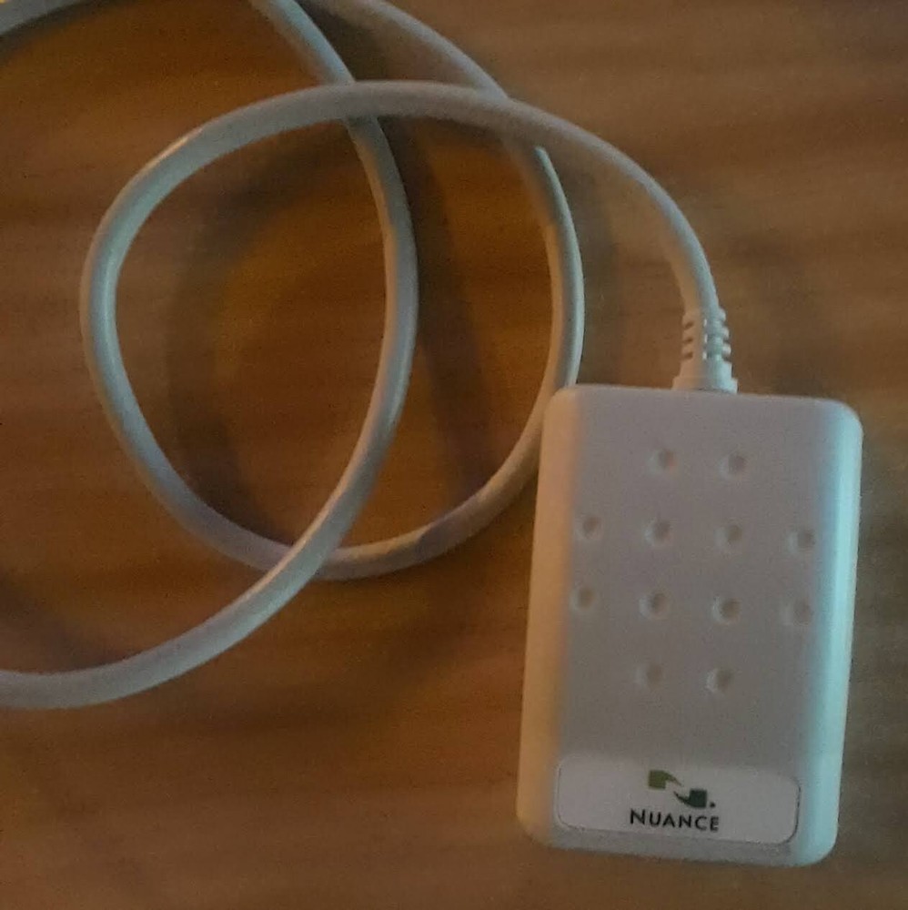 Nuance Dictaphone Transcription Foot Control USB Adapter