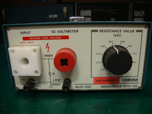 Kikusui RL01-TOS Resistance Box/UL