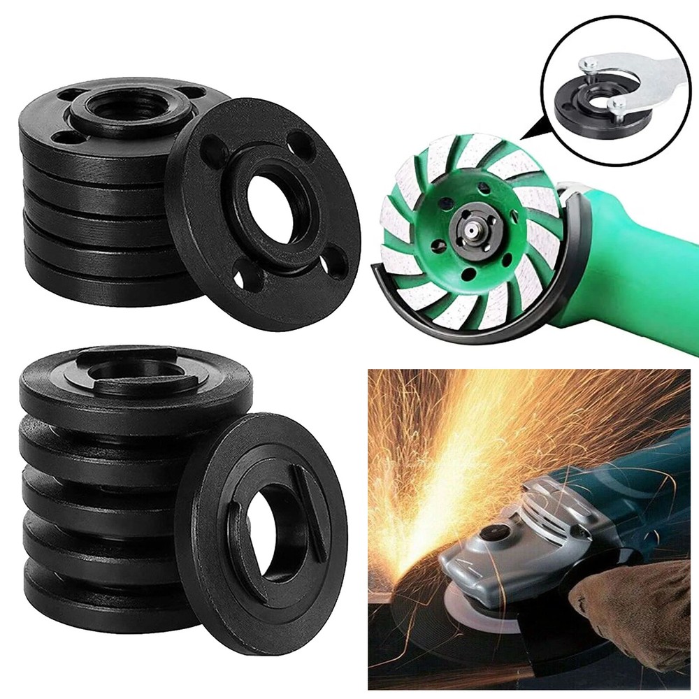 20x 5/8-11 Angle Grinder Flange Lock Inner Outer Nut For Power Tools