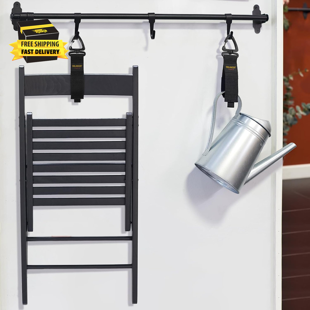 Extension Cord Organizer and Hanger (6-Pack), Hook-And-Loop Storage Straps with