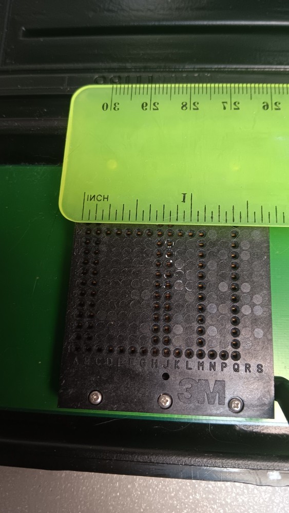 3m 8428-100 esd ic shipping zif socket container