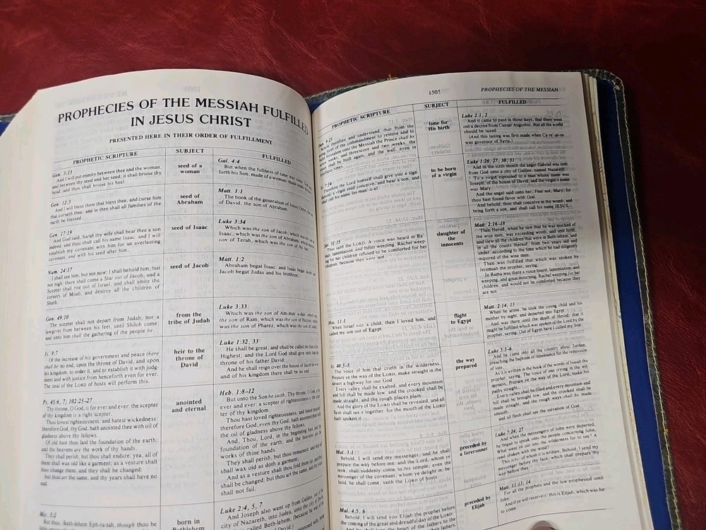 Criswell Study Bible Rebound with Liner Cowhide Nice! Stitched Parameter Nice!