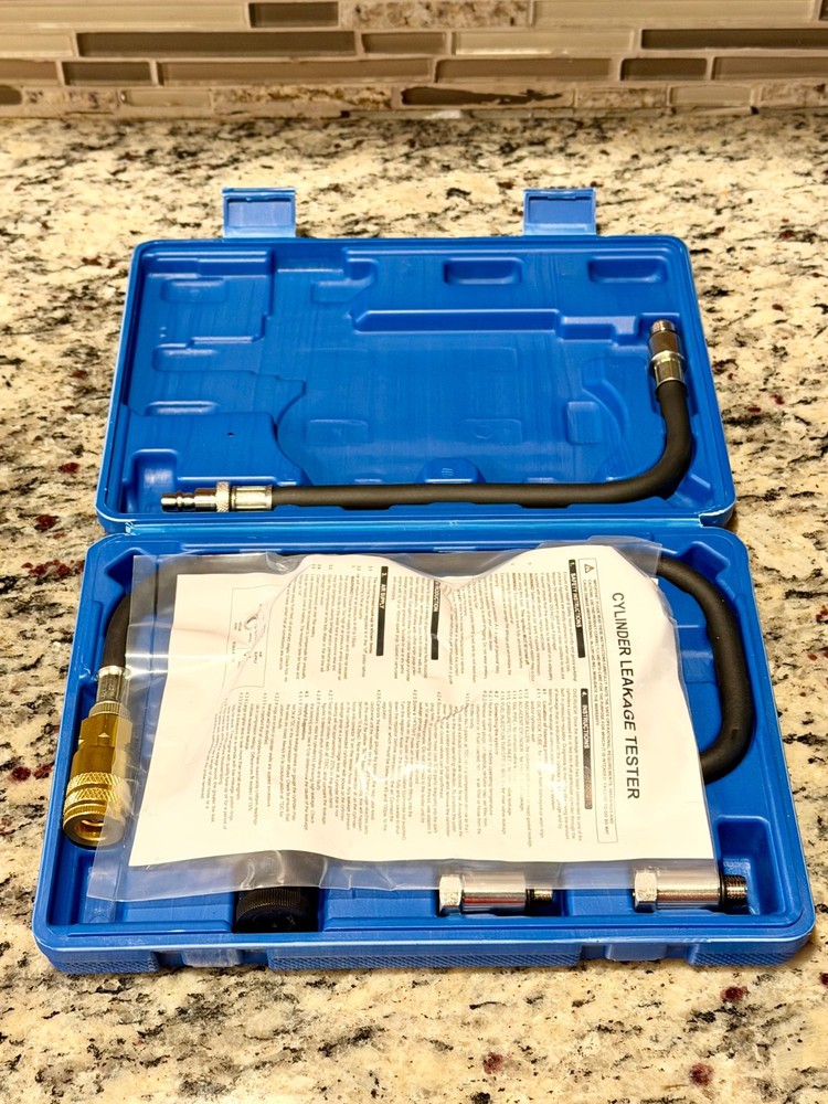 TU-21Cylinder Leak Down Tester Kit, Automotive Engine Compression Leakage Test