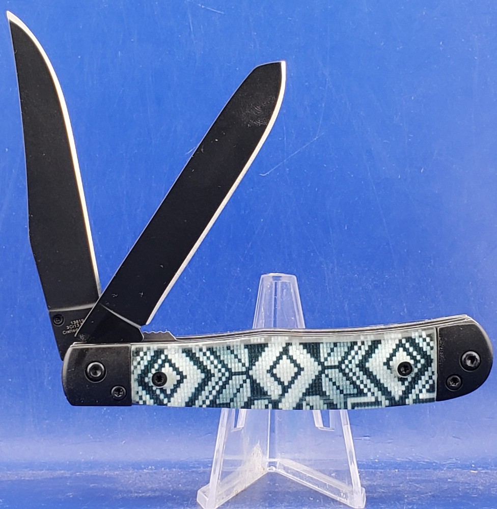 BONE EDGE SPRING ASSISTED TRAPPER 13819