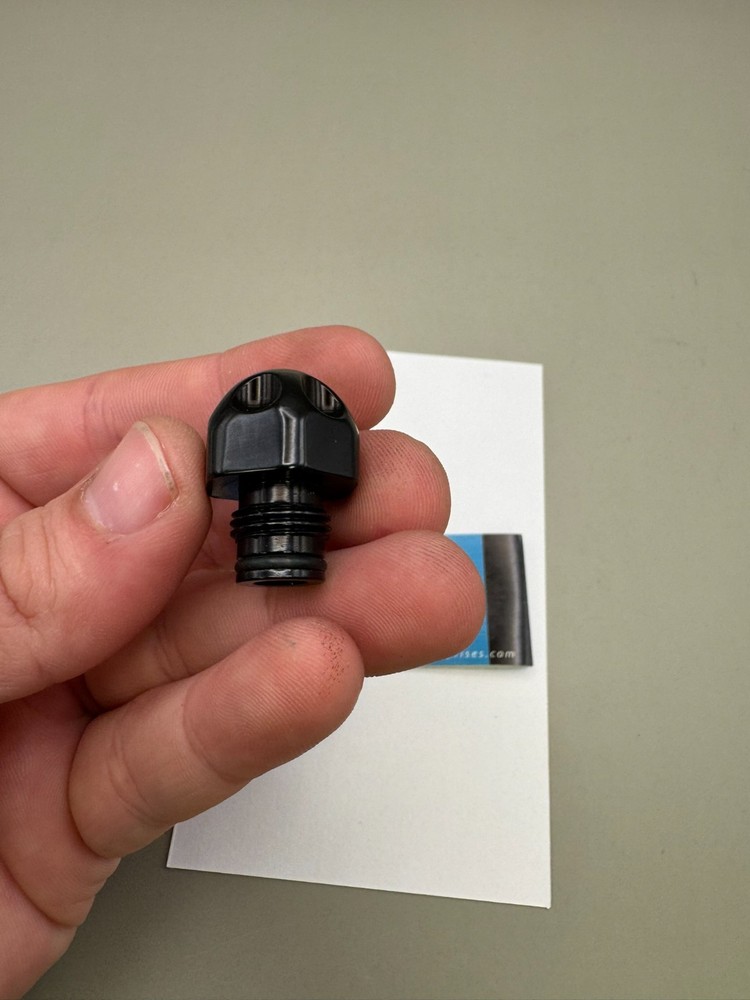 System X Intimidator Ram Cap-Gloss Black