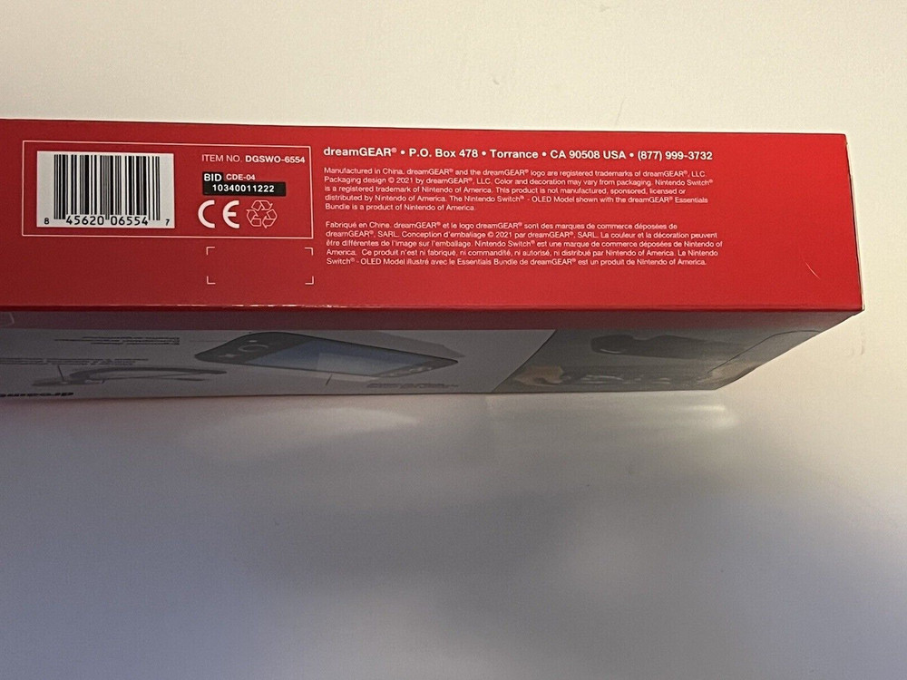 Nintendo switch OLED Model DreamGear Essentials Bundle, ONLY!!