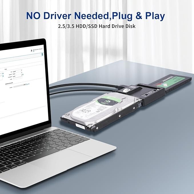 USB 3.0 SATA / IDE HDD Adapter with Write-Protection