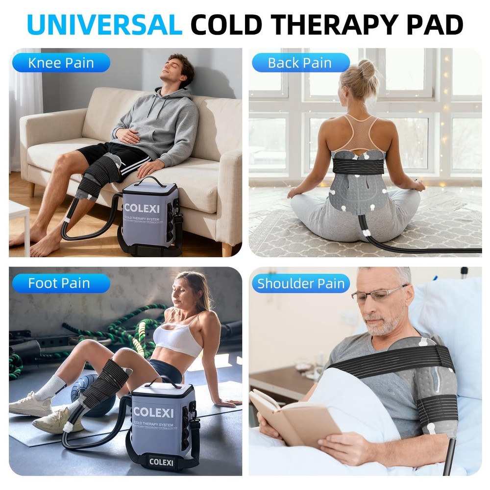 Cold Therapy Machine Programmable Timer Portable Ice Machine for Knee After S...