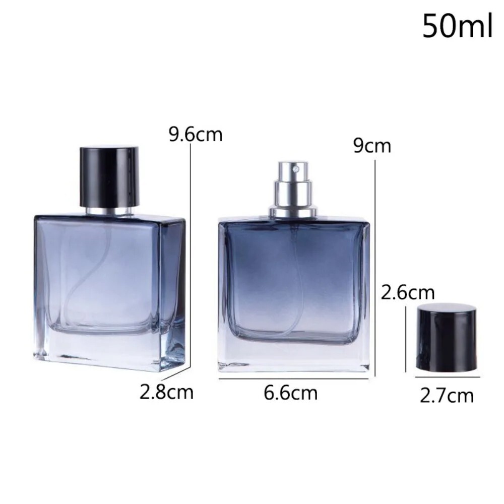 Empty Refillable Travel Glass Perfume Bottle With Spray Atomizer US