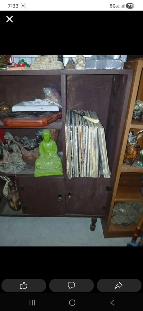 Mid Century Cabinet bookcase