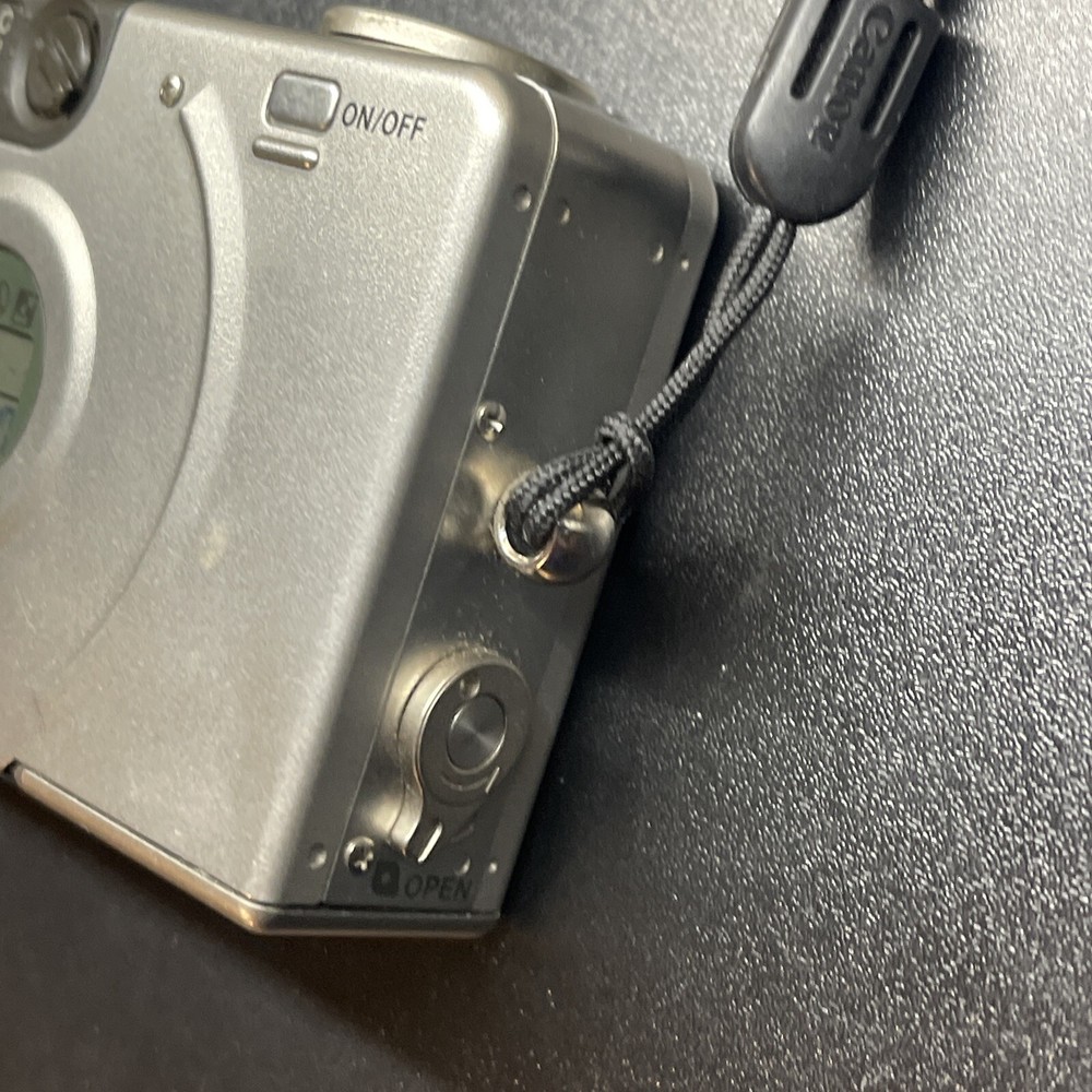Canon PowerShot ELPH 2 Silver Compact Camera Partially Tested