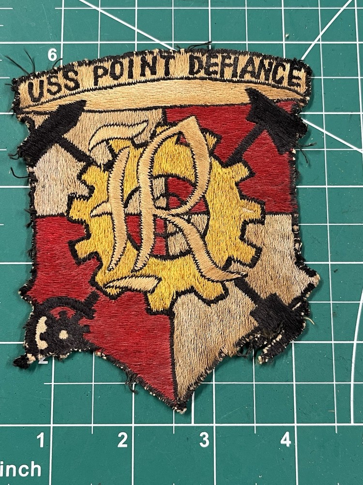 USN US Navy USS Point Defiance Ship Patch
