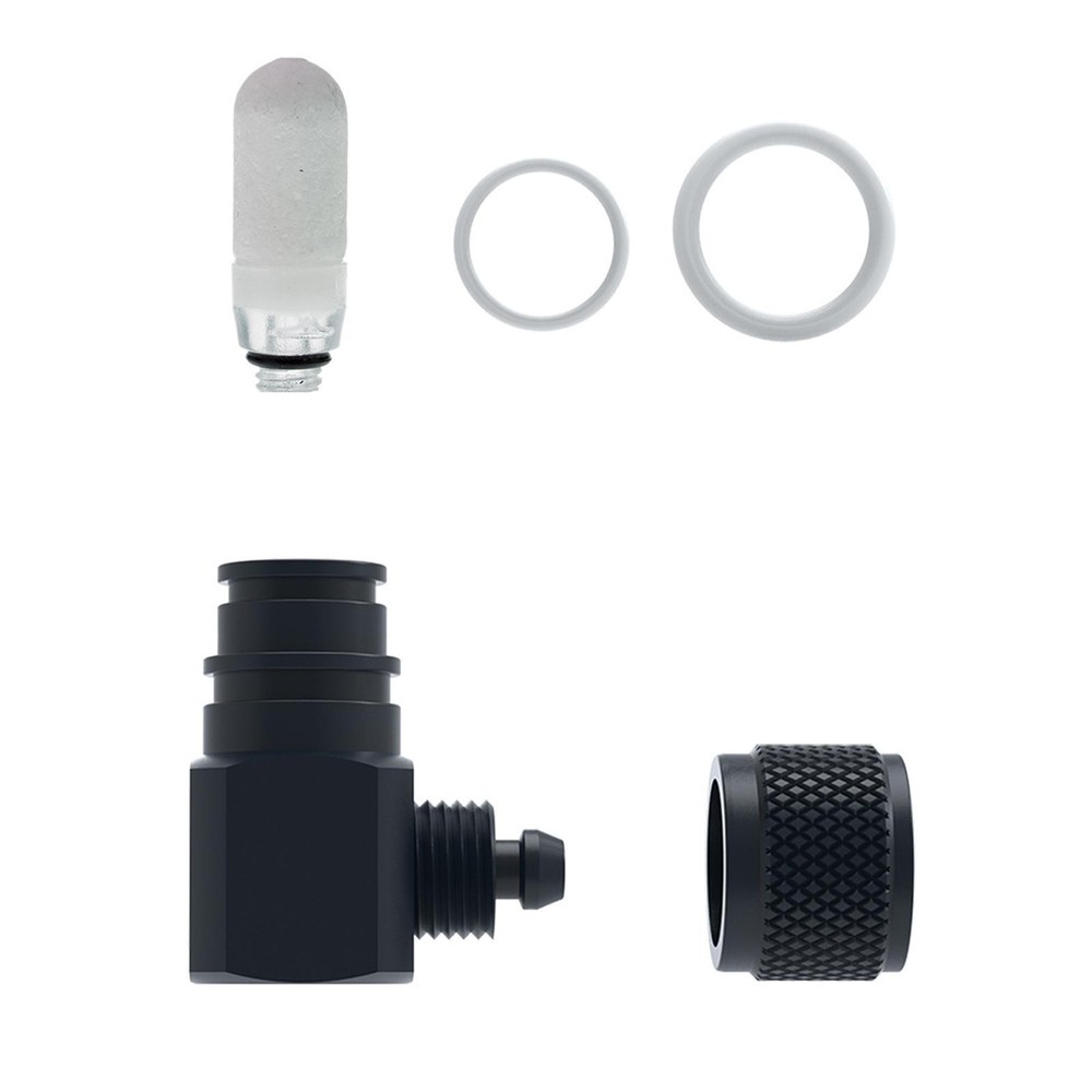 Aquarium Diffuser Aluminum Alloy Easy Installation Planted Tank CO2 Diffuser