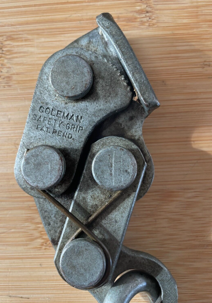 Vintage Coleman Safety-Grip Cable Puller