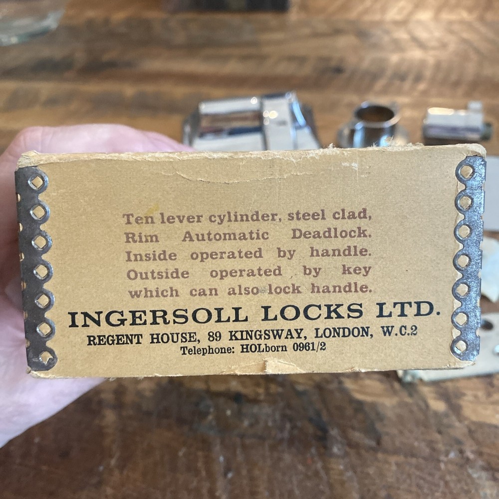 Ingersoll Rim Auto Deadlock Chrome
