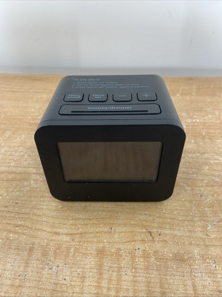 Hotel Technologies HT150 LCD Alarm Clock No Cords