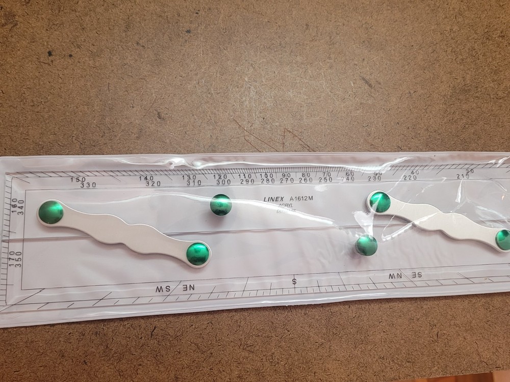 Linex A1612 M Parallel Ruler Acryl Denmark