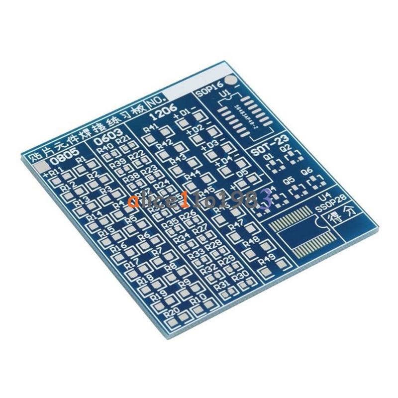 SMT SMD Component Welding Practice Board Soldering Practice DIY Kit Best