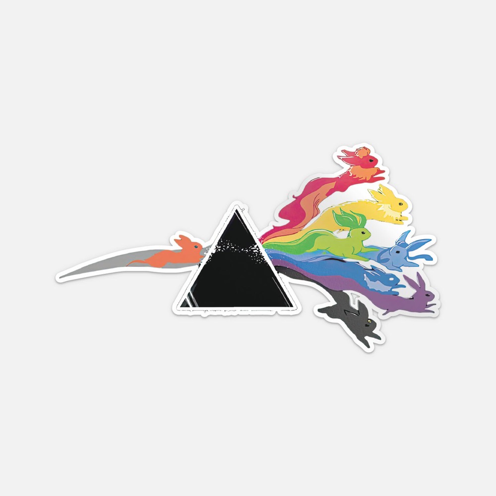 The 7 Eevee'S Evolutions Sticker Vinyl Car Bumper Decal