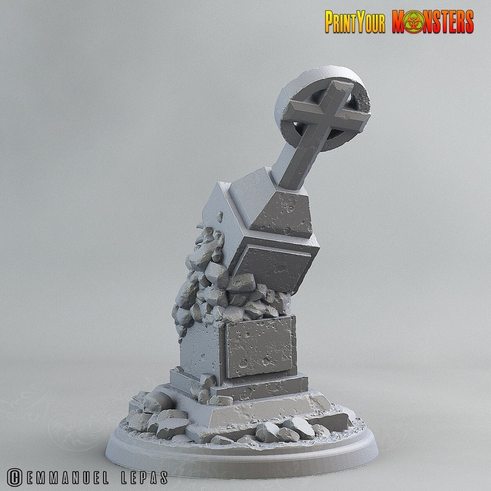 Graveyard Mimic40k Legion Terrain Scenery Tabletop Miniatures 28mm