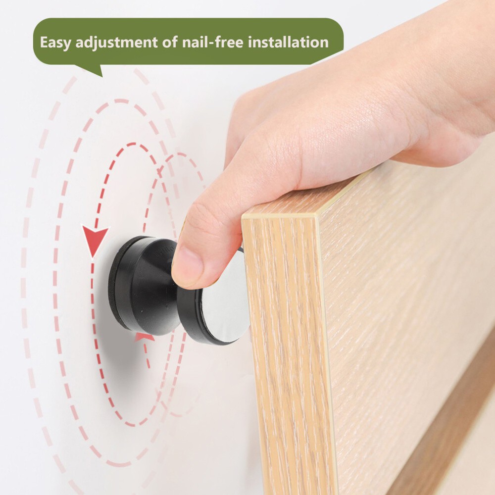 2 Pcs Bed Frame Adjustable Threaded Headboard Stopper Anti Shake Support Tool