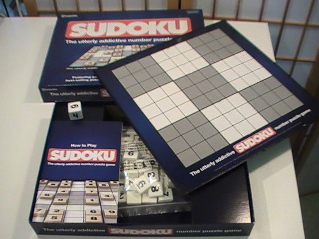 SUDOKU NUMBER PUZZLE GAME IMAGINATION with BOOK (2005) Complete