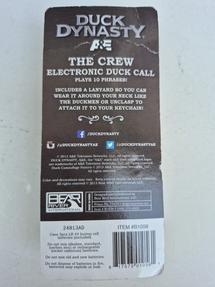 Duck Dynasty Duck Call