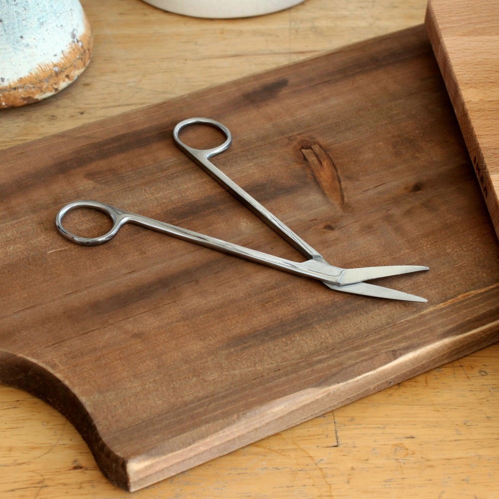 Stainless Steel Angular Scissor 4.5 inch Compact
