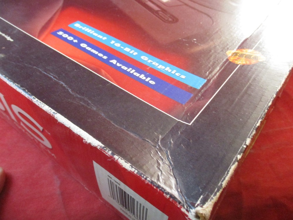 Sonic Spinball Sega Genesis Console System Empty Box ONLY (no console included)