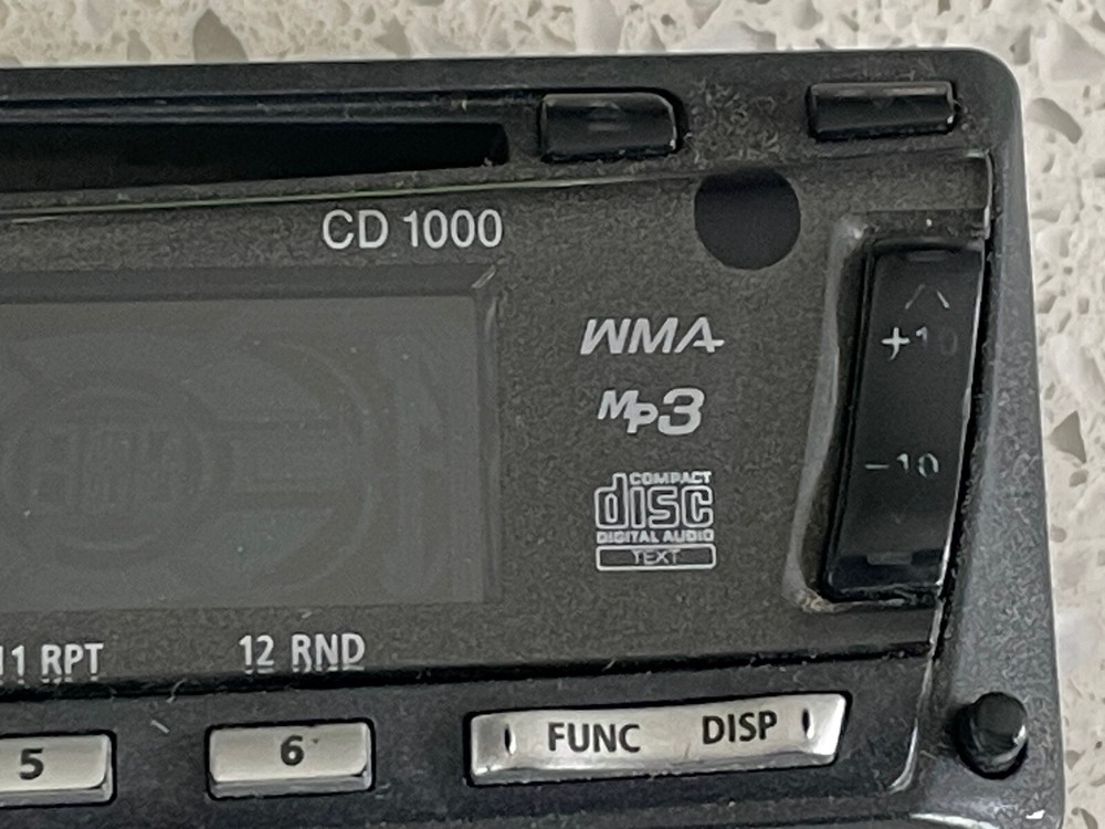 ECLIPSE CD1000 CAR STEREO FACEPLATE ONLY ECLIPSE CD1000 FACEPLATE OEM🟠