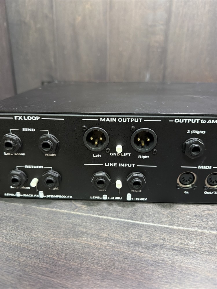 Avid Eleven Rack Guitar Preamp Audio Interface V2.0.1