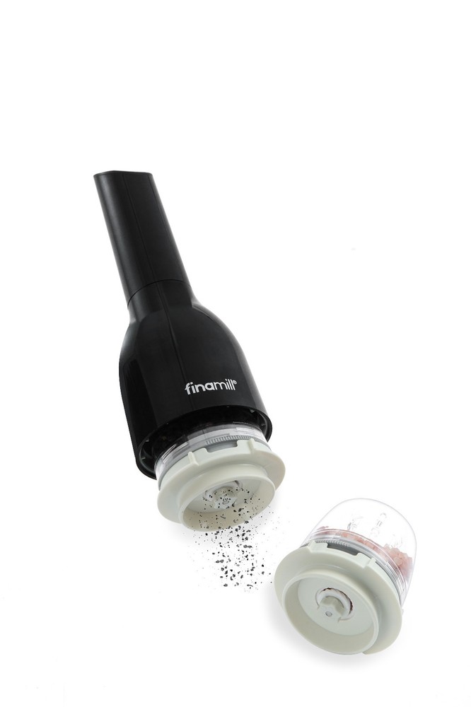 FinaMill First Generation Battery Operated Grinder, Midnight Black