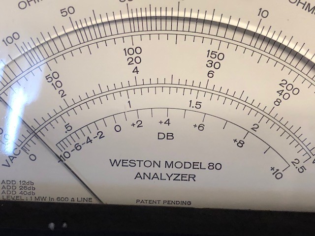 Weston Model 80 Analyzer Multimeter *Tested Working*