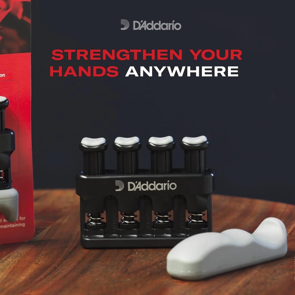 Comfortable D’Addario Varigrip - Customized Finger Strength & Callus Building