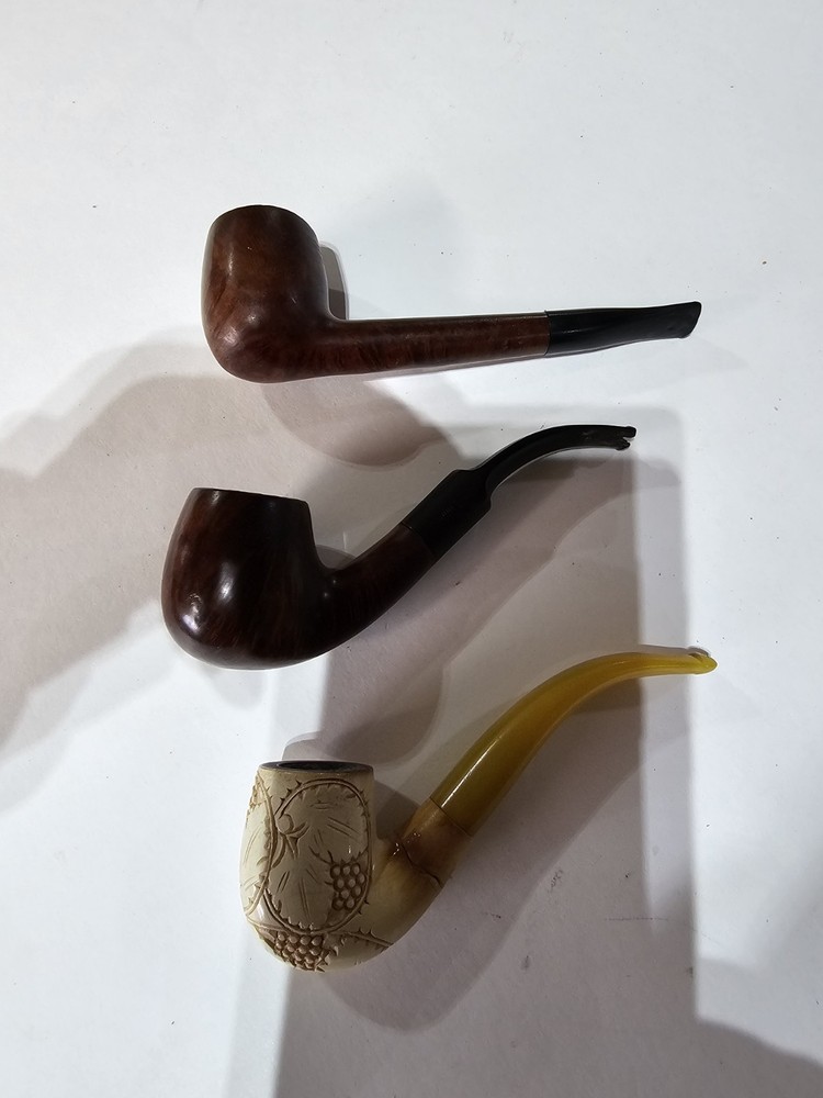 antique meerschaum pipes