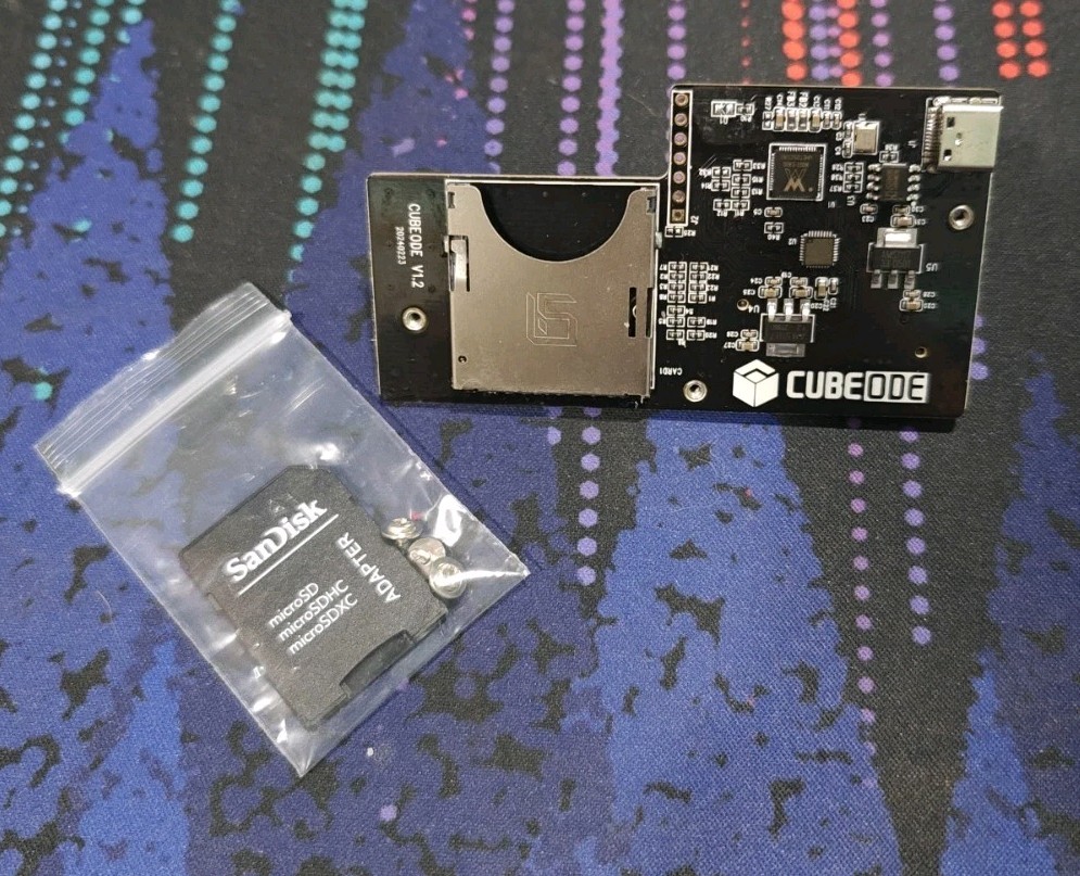 CUBEODE V1.2 Optical Drive Emulator Reusable for DOL-001/ DOL-101 adapters