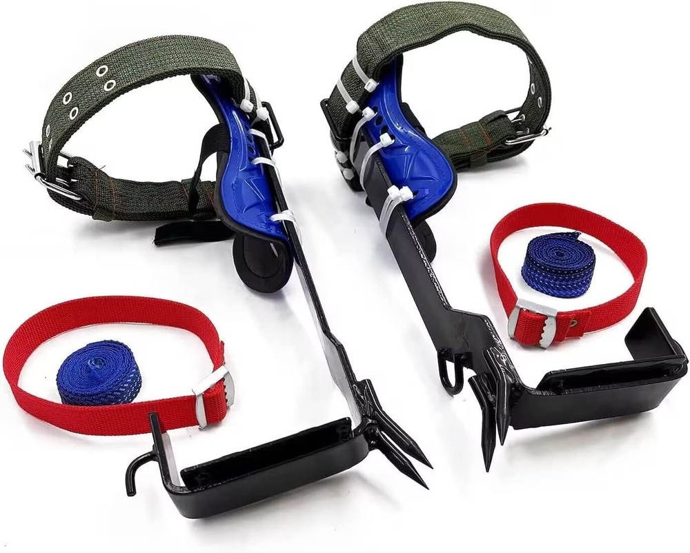 Multi-Functional Tree Climbing Spike Set with Lanyard for Adventurers - 100kg