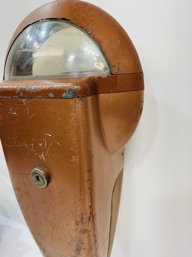 Vintage Copper Duncan 60 Parking Meter No Key Working
