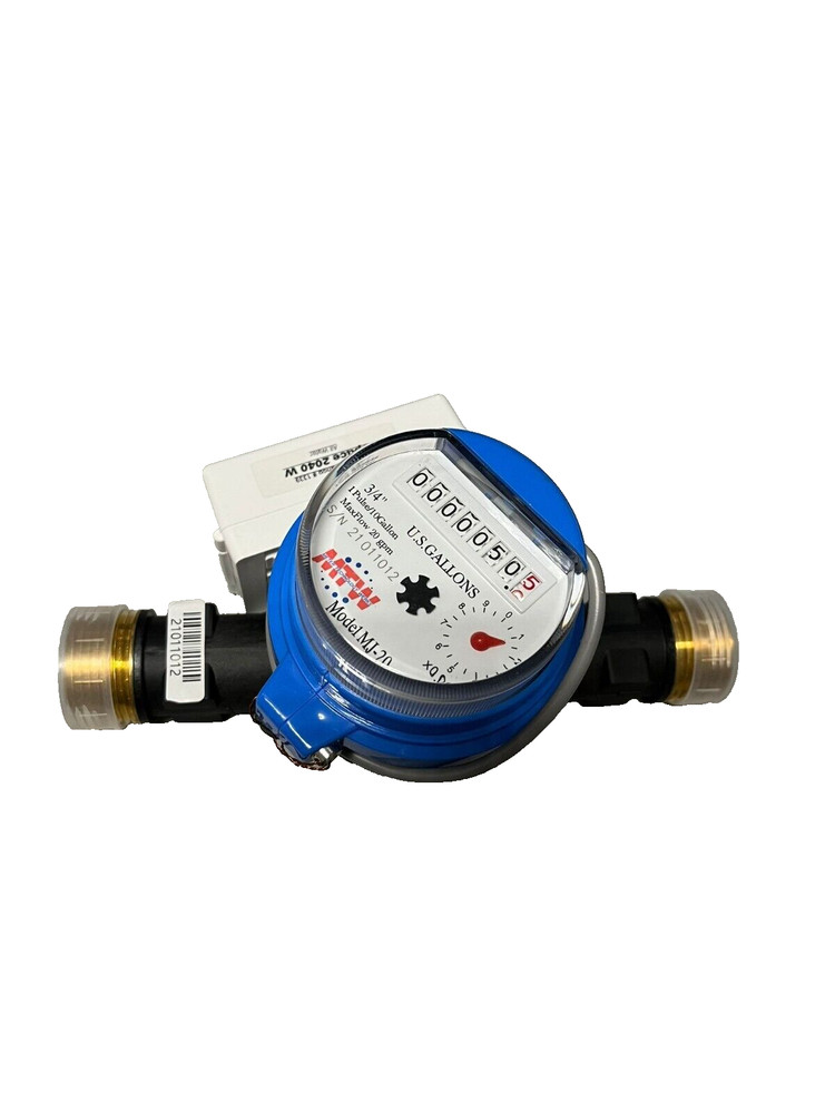 MJ20  Meter Technology Werks Water Meter Poly Multi-jet, 1 pulse/10 gallons