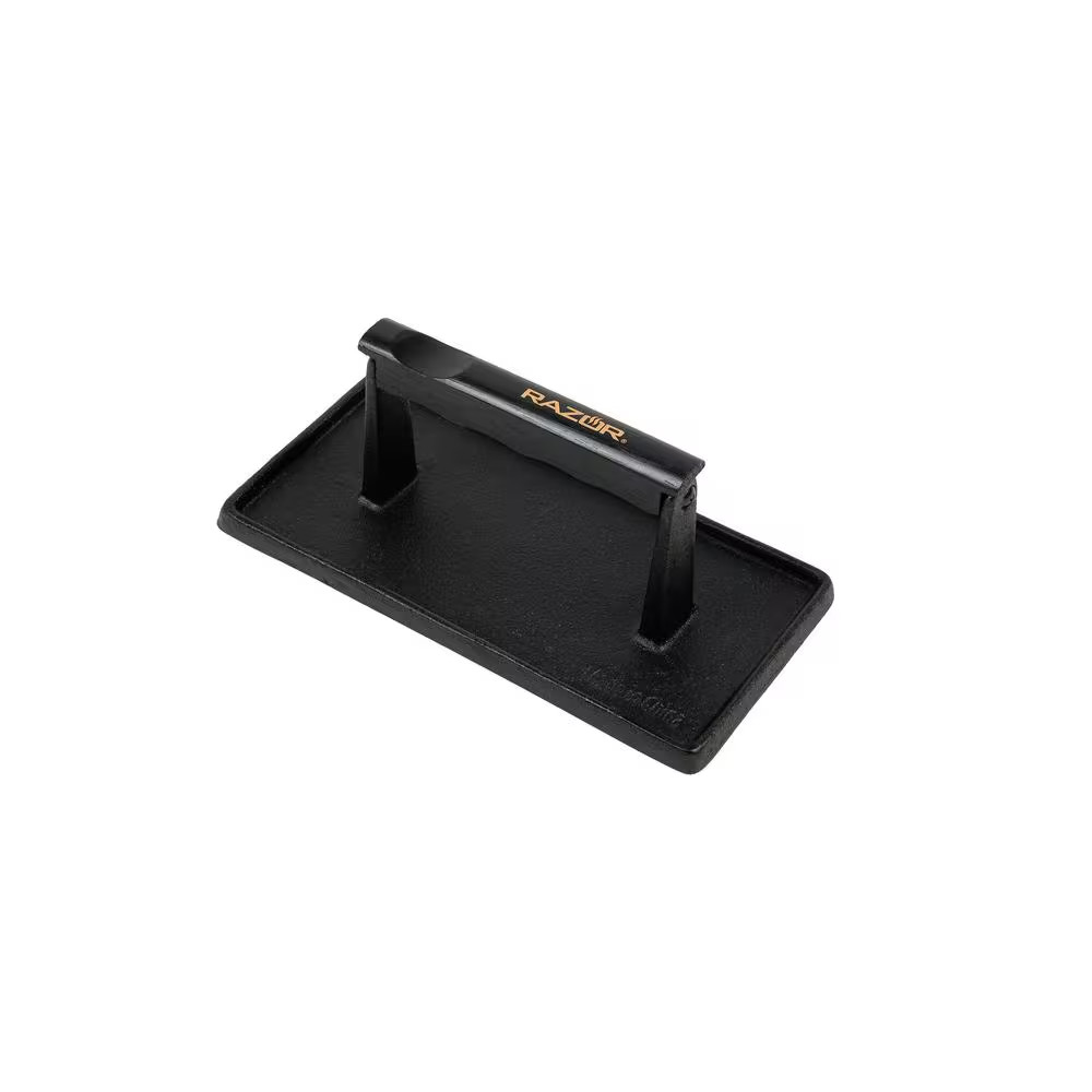 5 In. Cast Iron Grill Press Grilling and Cooking Accessory