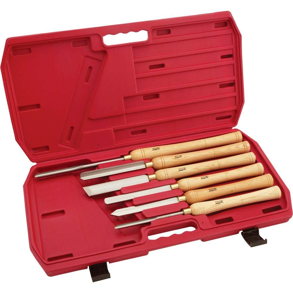 Steelex Plus D2304 Deluxe HSS Lathe Chisel Set 6-Piece