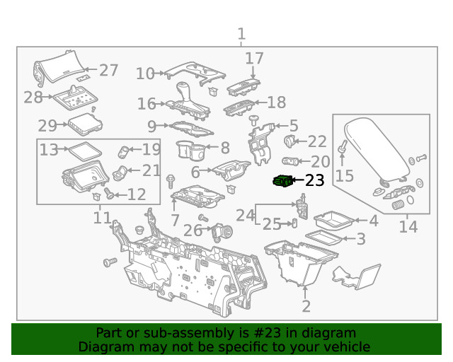 Genuine GM Auxiliary Jack 13519225