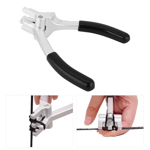 D Loop Pliers for Compound Bow - Bow Press Tools, Bowstring D Ring Installer, No