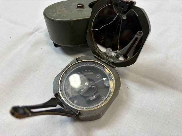 M2 Artillery Compass, used condition 1 only