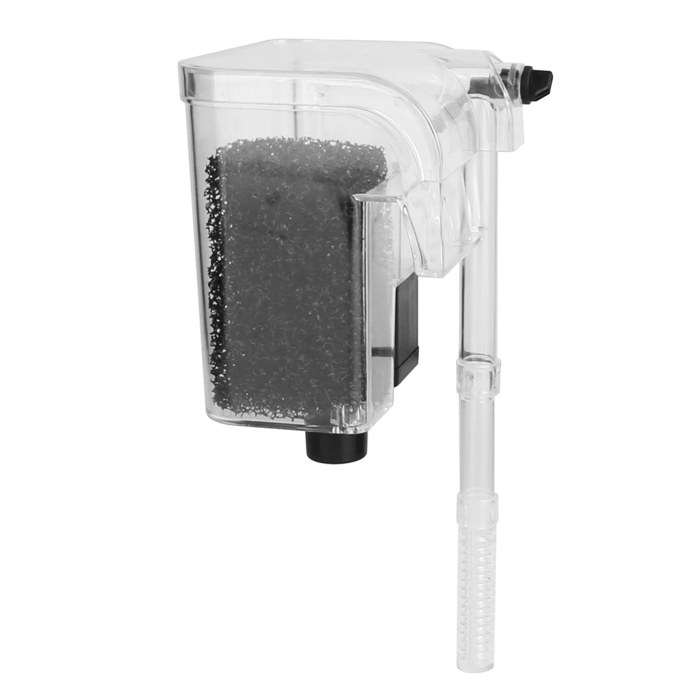 Aquarium Waterfall Filter Pump Fish Tank Hang External Oxygen Pump Water Filter
