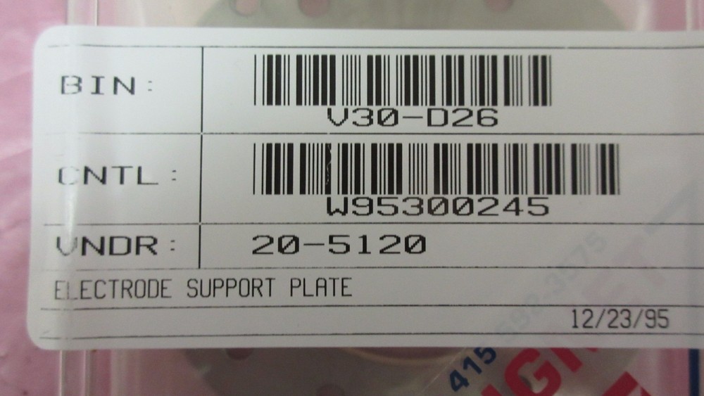 SIGNET 20-5120 ELECTRODE SUPPORT PLATE 407109