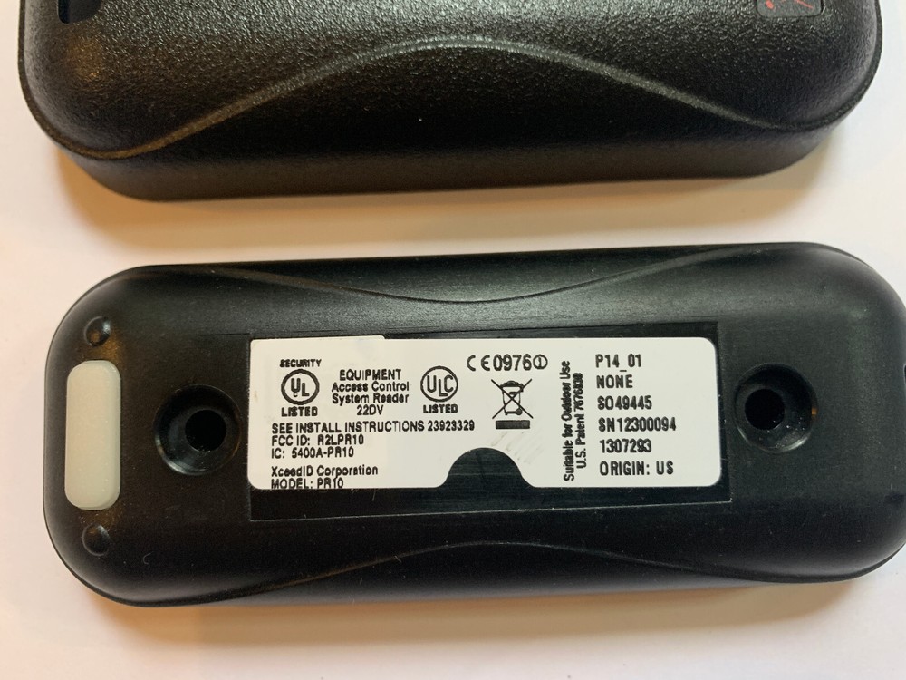 Aptiq XceedID PR10 Proximity Mini-Mullion Card Reader, Black